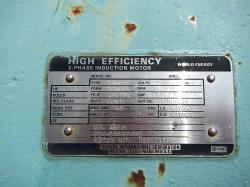 Toshiba 200 HP 3600 RPM 405TDZ Squirrel Cage Motors 80959